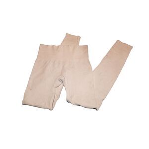 WARNERS Blissful Benefits women's small-medium seamless white leggings tights